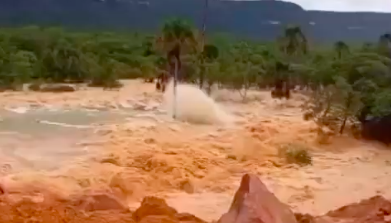 Rompimento de barragem eleva nível de ribeirão e mobiliza resgate no sudeste do Tocantins