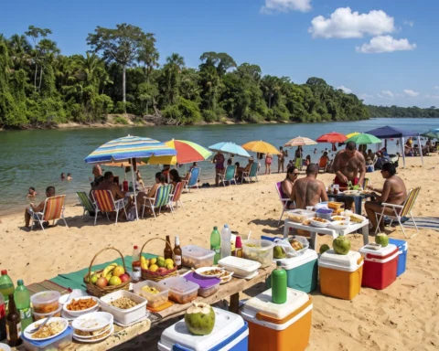 Cuidados com armazenamentos de comidas durante a temporada de praia