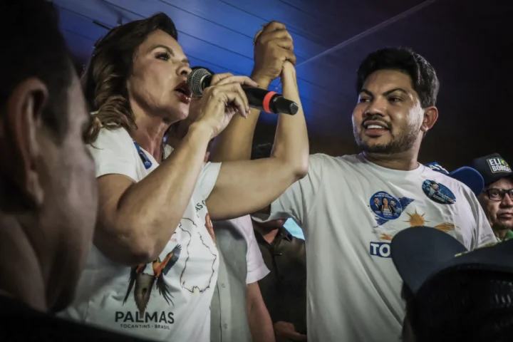 Dorinha oficializa candidatura ao governo do Tocantis e apresenta Atos Gomes como seu vice Foto Mágson Alves